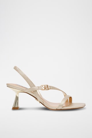 Sandales à talons - Doré