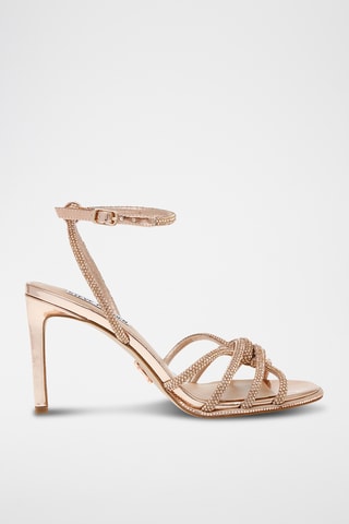 Sandales à talons - Doré