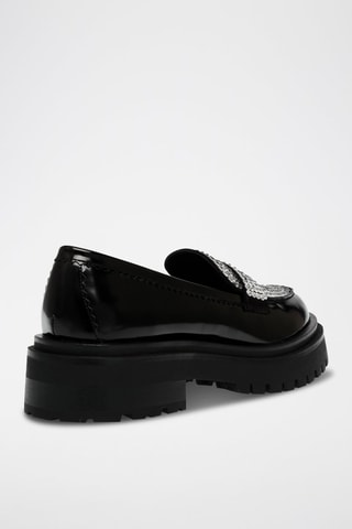Mocassins plateformes - Noir