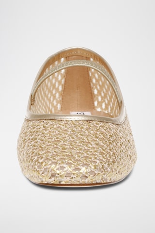 Babies en cuir de mouton - Doré