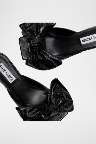 Mules à talons - Noir