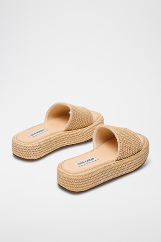 Mules plateformes - Beige