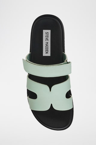 Mules en cuir - Ciel