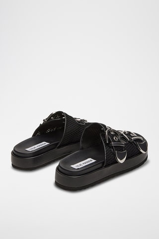 Mules plateformes - Noir