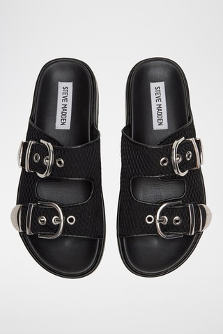 Mules plateformes - Noir