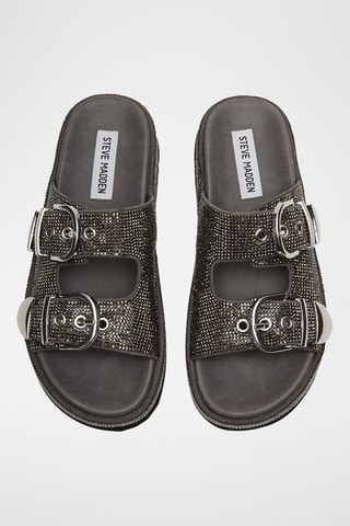 Mules plateformes - Argenté