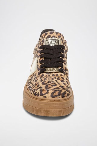 Baskets en nubuck - Camel