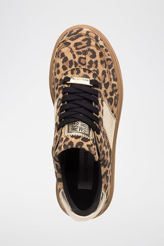 Baskets en nubuck - Camel