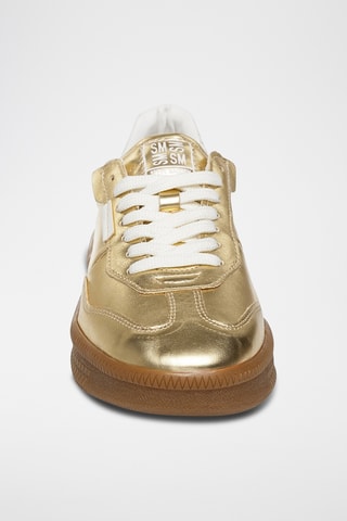 Baskets en cuir - Doré