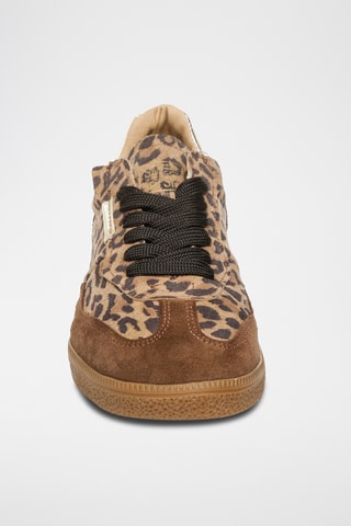 Baskets en cuir - Marron