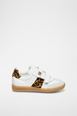 Baskets en nubuck - Blanc