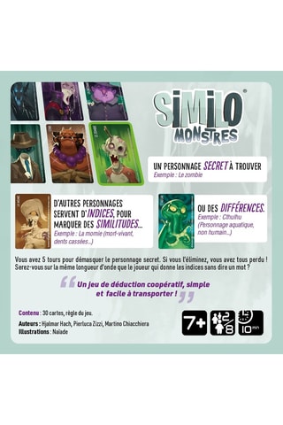 Similo monstres - Dès 7 ans