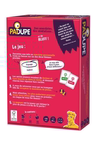 Padupe - Dès 16 ans