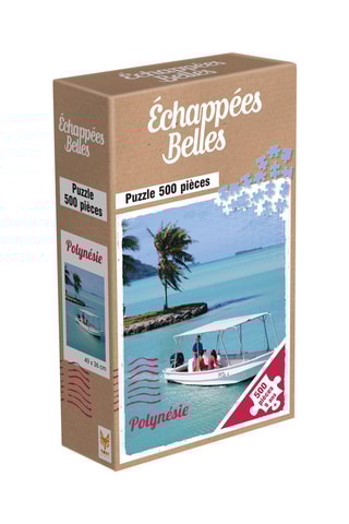 Puzzle Echappée Belles Polynésie - 500 pièces - Dès 9 ans