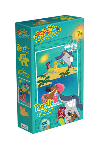 Puzzle Zig et Sharko - 208 pièces - Dès 7 ans