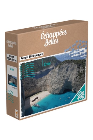 Puzzle Echappée Belles Crète - 1000 pièces - Dès 11 ans