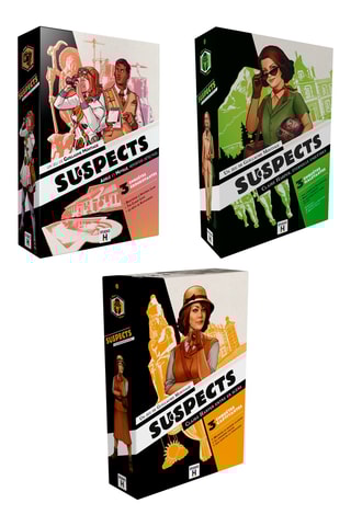 Pack de 3 jeux Suspects - Dès 10 ans