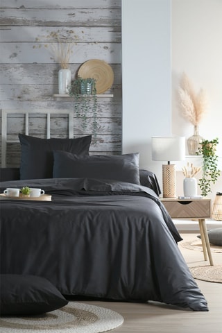 Drap-housse Elysée - Anthracite