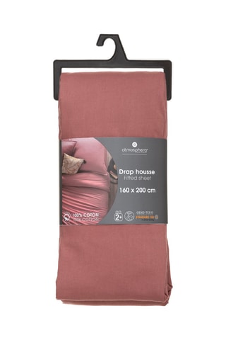 Drap-housse Carina -  Rose