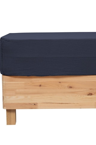 Drap-housse - Bleu nuit