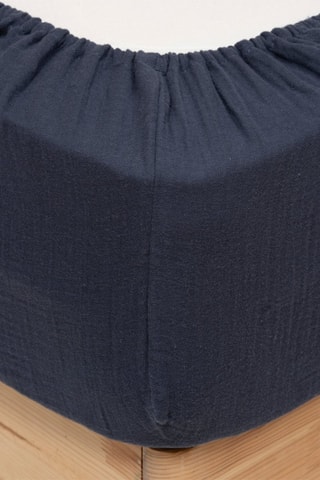 Drap-housse - Bleu nuit