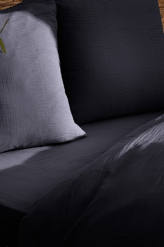 Drap-housse - Bleu nuit