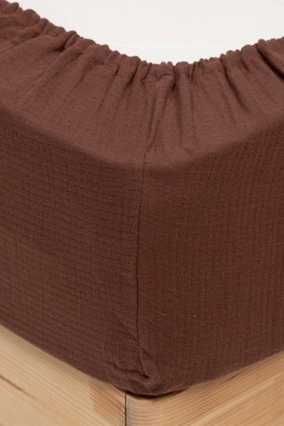 Drap-housse - Marron