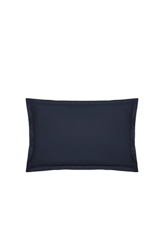 Taie d'oreiller en coton 115 g/m² - Bleu encre