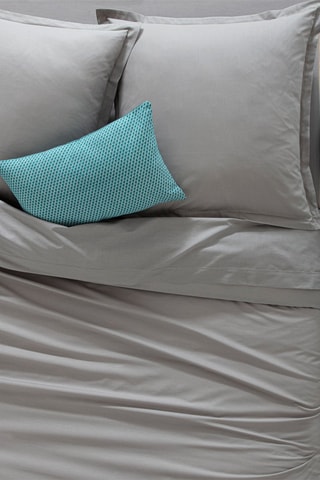 Housse de couette en coton 115 g/m² - Gris souris