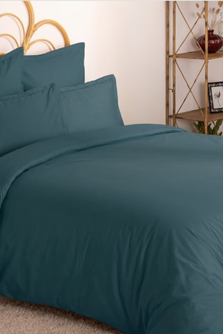Housse de couette en coton 115 g/m² - Bleu