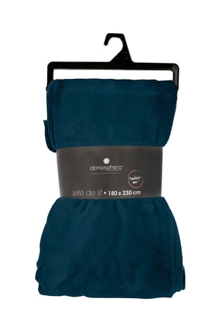 Plaid Flanel - Vert - 230 x 180 x 0,6 cm