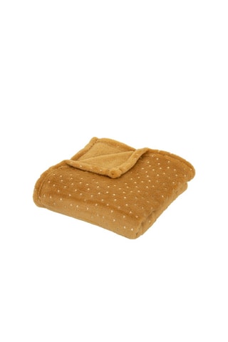 Plaid - Ocre - 75 x 100 cm