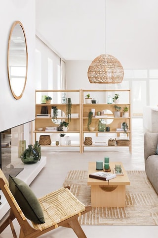 Coussin Linah - Beige - 45 x 12 x 45 cm