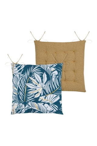 Coussin de chaise Aloha - Bleu 