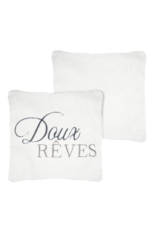 Coussin - Blanc - 45 x 45 cm