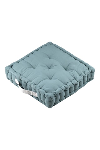 Coussin de sol Duo - Bleu clair - 45 x 45 cm