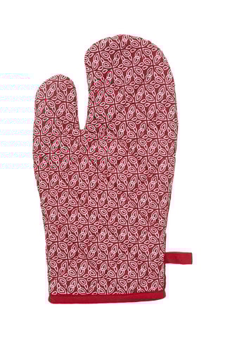 Gant de cuisine et manique Olia - Rouge