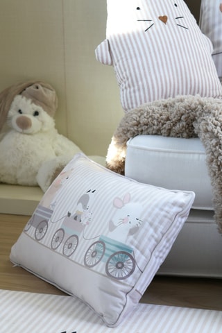 Coussin Chabichou - Multicolore - 30 x 50 cm