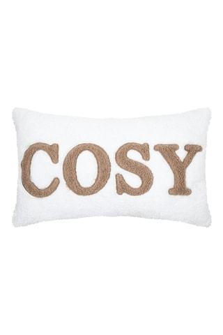 Coussin Cosylife - Écru - 30 x 50 cm
