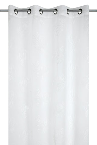 Rideau Kentia - Blanc - 140 x 260 cm