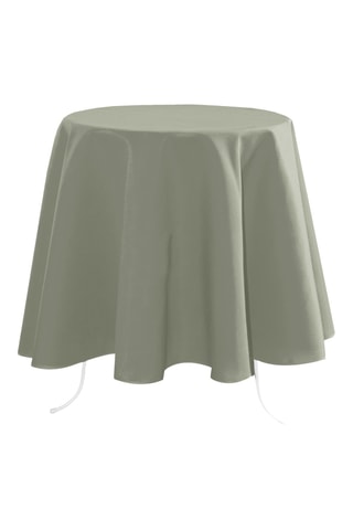 Nappe ronde Nelson - Vert sauge - 180 cm