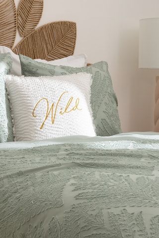 Coussin Wild - Blanc - 45 x 45 cm