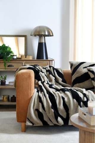 Coussin Fauves - Taupe - 45 x 45 cm