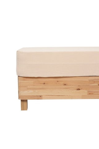 2 draps-housses - Beige