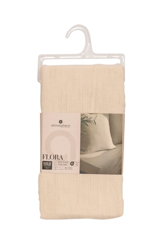 2 draps-housses - Beige