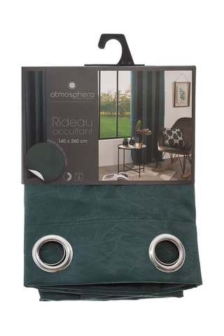 Rideau occultant - Vert - 140 x 260 cm