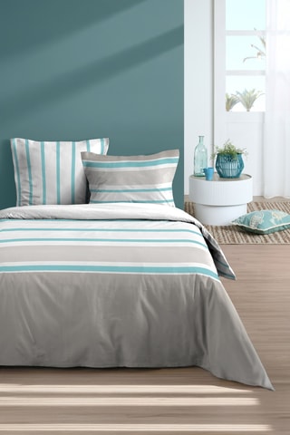 Parure de couette Barbade - Céladon