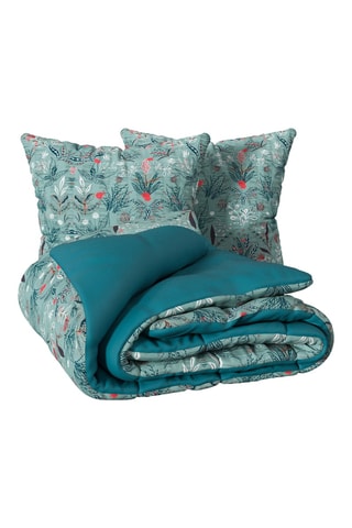 Parure de couette réversible Seer - Bleu