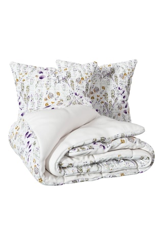 Parure de couette Seer - Blanc