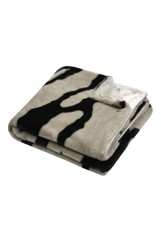 Plaid Fauves - Taupe - 130 x 160 cm